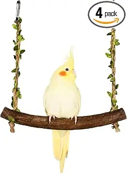 fyhqwf 4 columpios madera aves
