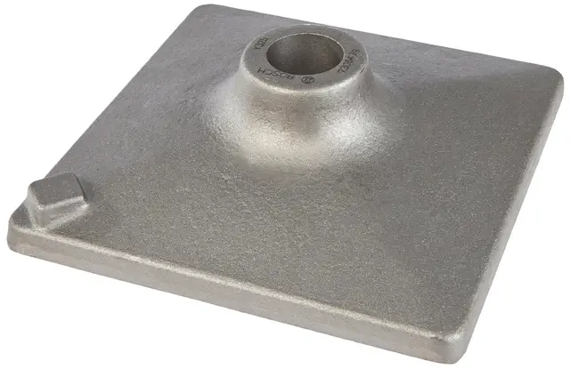 Bosch 1 618 633 102 - Placa pisón, 150 x 150 mm, pack de 1