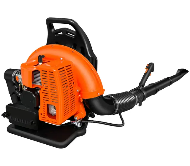 63cc Soplador de Hojas a Gasolina, Estilo Mochila, ASUNCELL Velocidad de Soplado, Soplador de Hojas a Combustible Inalámbrico para Patios, Jardines