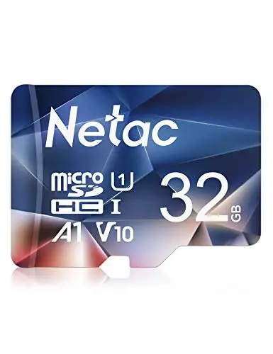 Netac 32GB Tarjeta Micro SD A1, U1, C10, V10, UHS-I, Velocidad hasta 100MB/s Lectura y 10MB/s Escritura, Tarjeta de Memoria Ideal para Teléfono, Videocámara, Nintendo Switch, Tableta