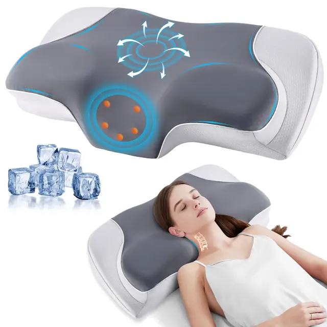 yunnasi mariposa almohada viaje cervical