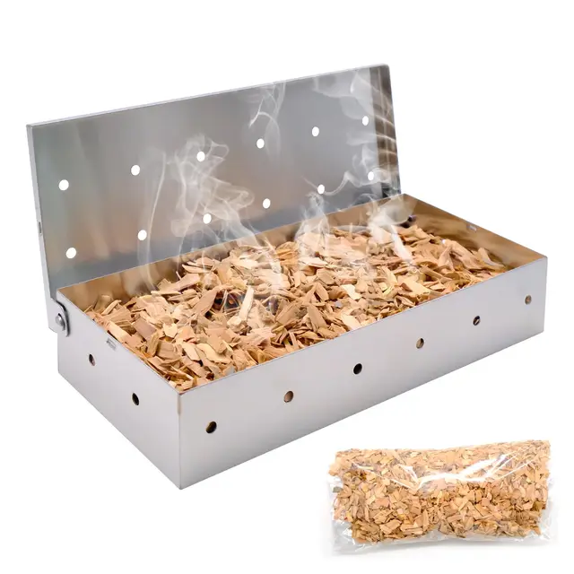 jjyhehot caja ahumador acero inoxidable