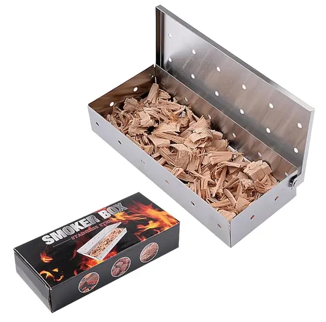 zbozzba caja ahumado acero inoxidable