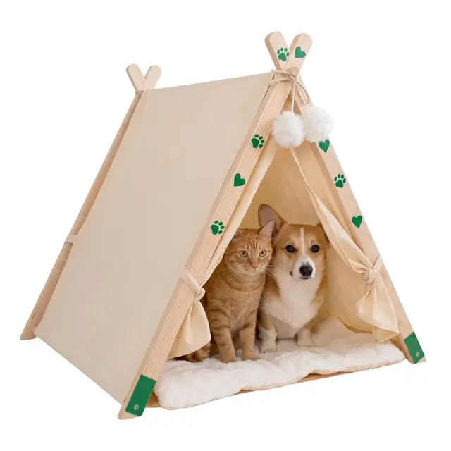 the paws boutique tipi cueva madera