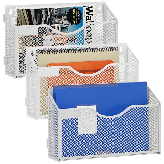 easypag pack 3 organizador malla pared