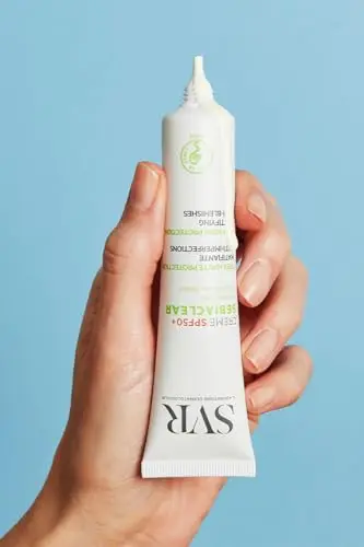 SVR Sebiaclear Crema SPF50+ 40ml – Protector Solar Facial Antimperfecciones para Piel Grasa o con Acné – Hidrata, Matifica y Reduce Puntos Negros