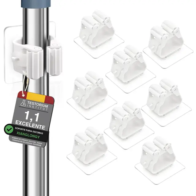 xianglongy 10 piezas soporte escobas