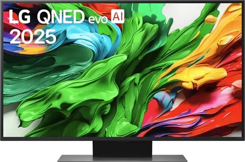 LG Televisor mini LED QNED 86 4K de 43'' - Quantum Dot, Dolby Vision, 4K 60Hz, webOS 25