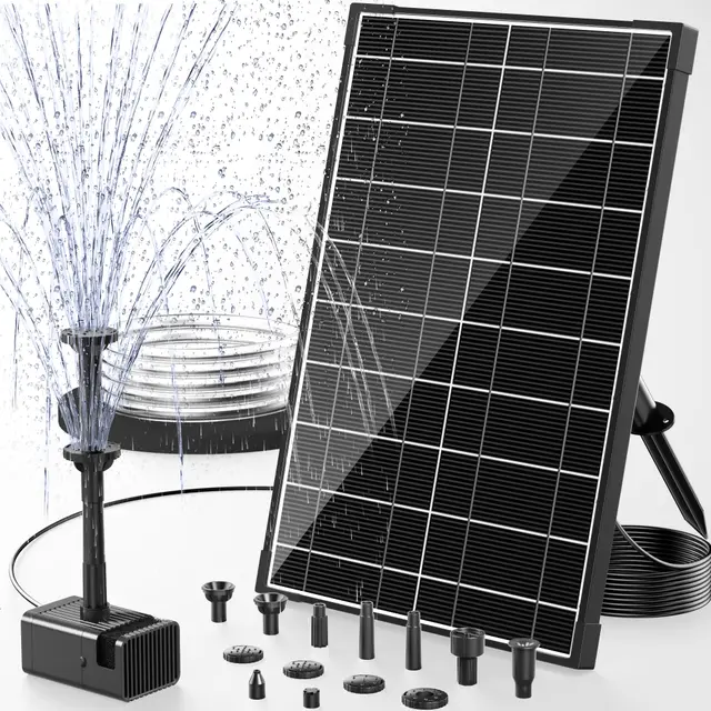 poposoap 8w bomba solar estanque