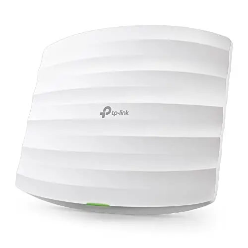 TP-Link EAP110 - Punto de Acceso Inalámbrico N300Mbps, WiFi Empresarial, Integración SND,Montable en Techo, Soporta PoE pasivo, Acceso a la Nube, Puerto Fast Ethernet