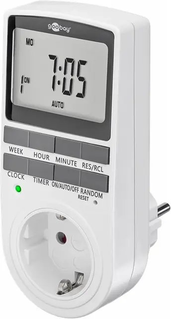 goobay 64900 temporizador enchufe