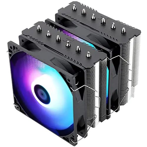 Thermalright Peerless Assassin 120 SE ARGB CPU Air Cooler, 6 Heat Pipes Cpu Cooler, Doble Ventilador PWM De 120 mm, Tecnología AGHP, Para AMD AM4 AM5/Intel 1700/1150/1151/1200