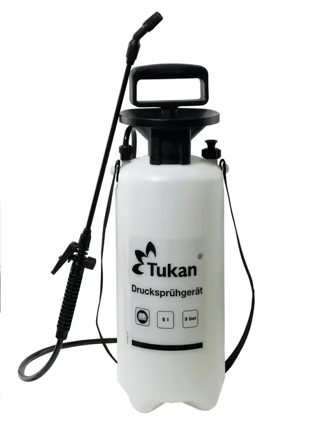Tukan Pulverizador a presión 5 litros | Pulverizador de jardín para protección de Plantas | Capacidad de 5 L | Botella de Spray para Plantas | Pulverización eficiente para hogar y jardín
