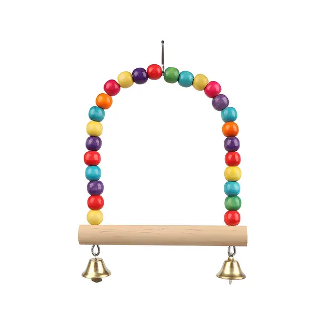 jtkrew wooden bird swing