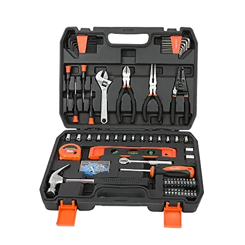 ValueMax Caja de Herramientas 150 en 1, Maletín de Herramientas Portátil, Juego de Herramientas para Reparaciones en Hogar y Oficina