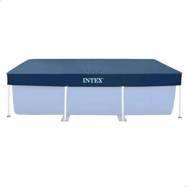 Intex 28038 - Cobertor Piscina Rectangular Prisma/Small Frame 300 x 200 cm, Color Azul
