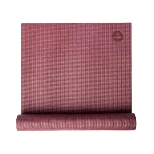 Bodhi Esterilla de yoga Asana | Alfombrilla antideslizante para ejercicios | Sin sustancias nocivas y lavable | Esterilla de PVC | Esterilla de fitness para yoga, pilates y gimnasia | Alfombrilla