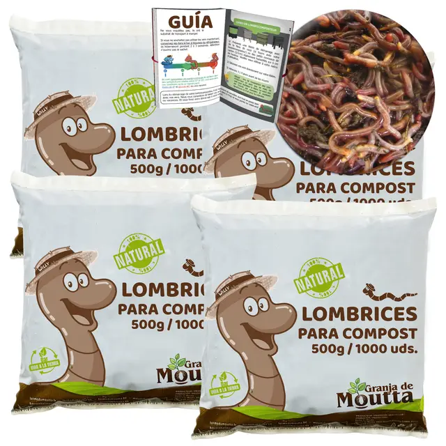 wormbox 2kg granja de moutta