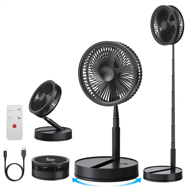 fgryb ventilador de pie plegable 8,6"