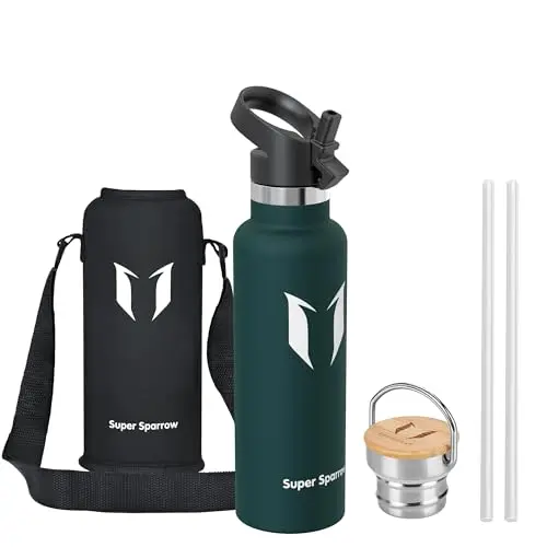super sparrow zm-flask botella térmica