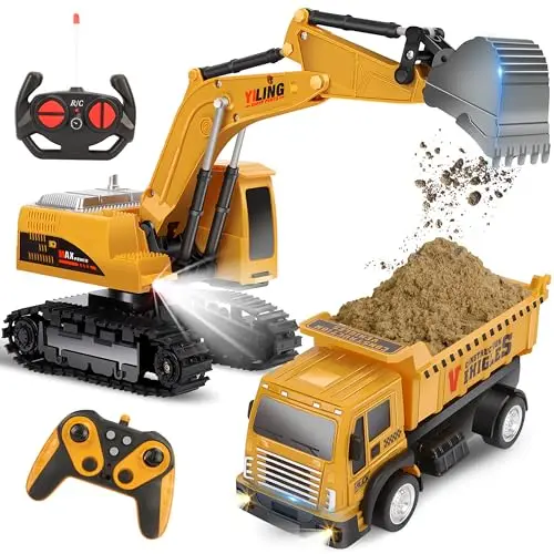 charmofun 5807 excavadora rc