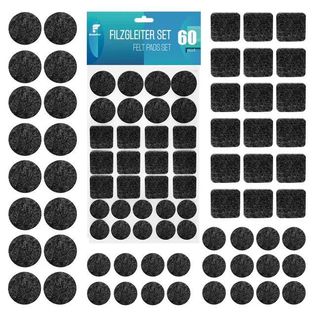 shinfly fieltros adhesivos muebles pack