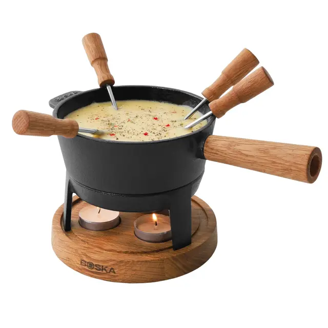 Boska Set de fondue Pro S - Por 350 gramos queso derretido - 700ml