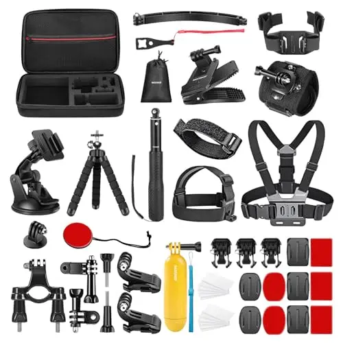neewer kit 50 en 1 accesorios cámara de