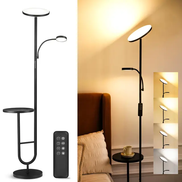 luminexdesigns mf18812t lámpara pie led