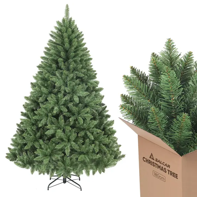 salcar árbol navideño 180cm 730 puntas