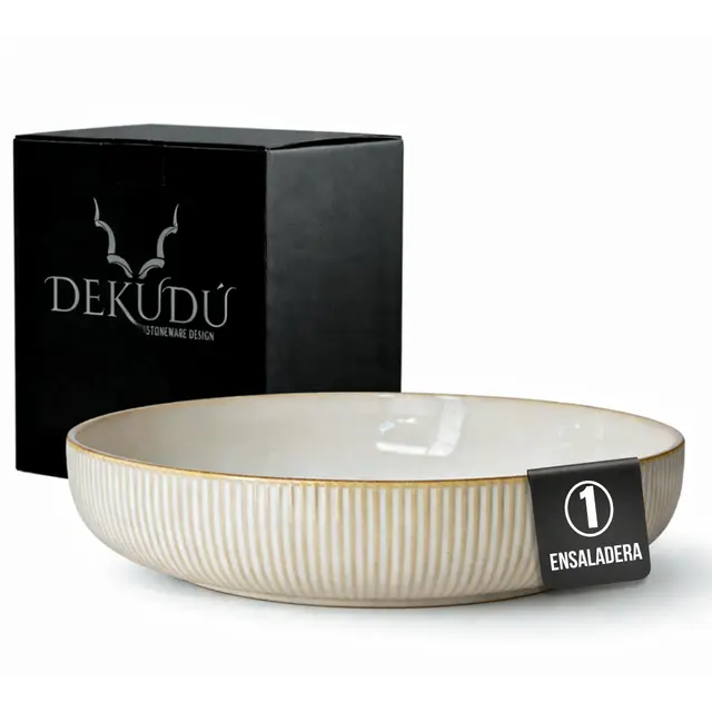 dekudù e25 ensaladera de gres