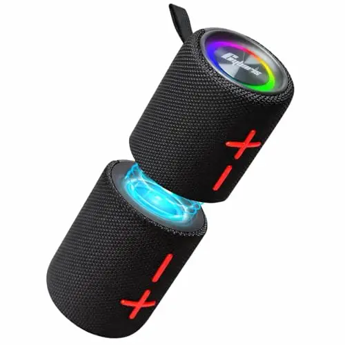 Altavoz Bluetooth 2 en 1 magnético Dual Splittable, IPX6 Waterproof Split Portable Wireless Speaker with 20W Loud Stereo Sound,Bluetooth V5.3, 24H Playtime, Multiple Pairing for Home,Outdoor or