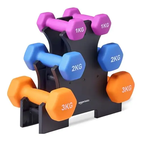 Amazon Basics Par de mancuernas de neopreno
