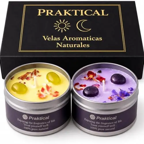 praktical pack 2 velas aromáticas soja