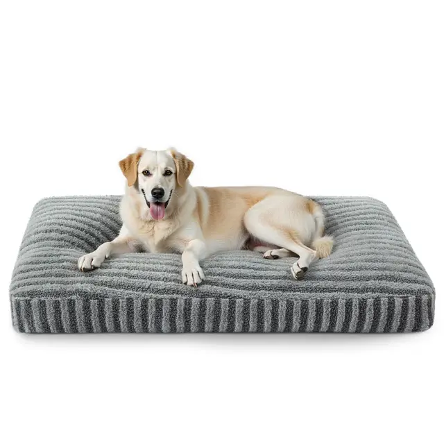 Pawk Cama Perro Grande XXL, Cama para Perros Lavable Extraíble, Cojín Perro Suave Transpirable Antideslizante para Perros Grandes, 119x74x10cm
