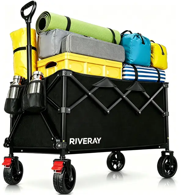 riveray w04 carro playa plegable