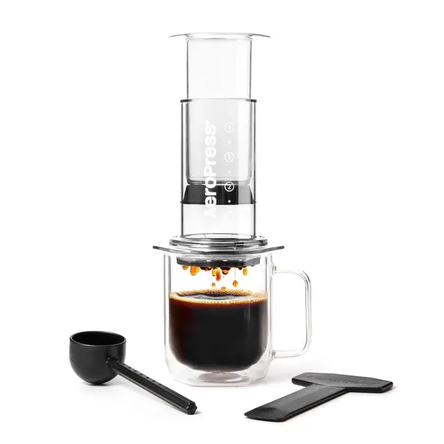 aeropress clear cafetera 3 en 1