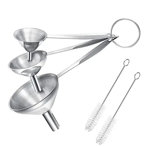 witbicg embudo acero inoxidable 3 piezas