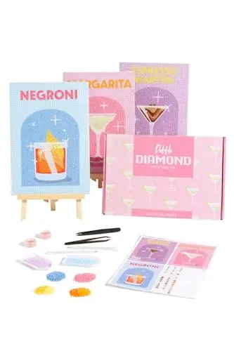 dabble diamond painting set cóctel 3