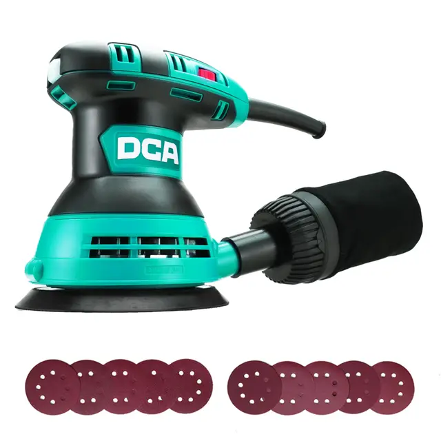 dca asa125 lijadora orbital 125mm 300w