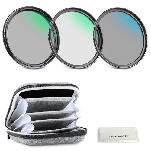 neewer 37mm kit filtros uv/cpl/nd óptico