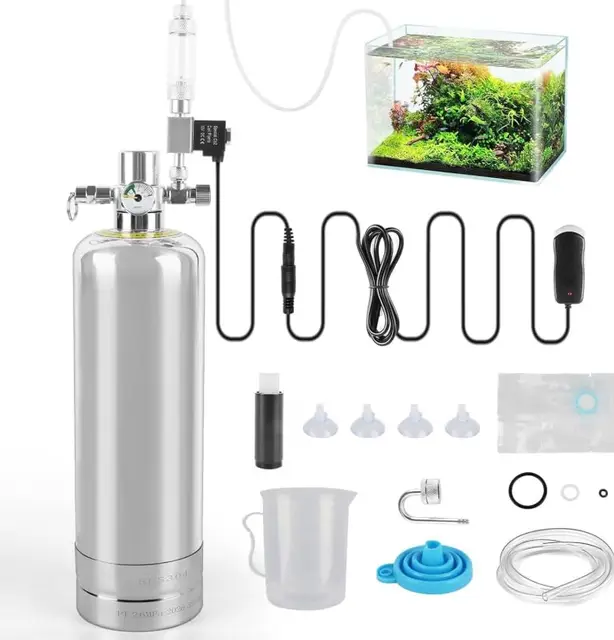 veftbltrem kit co2 2l acuario