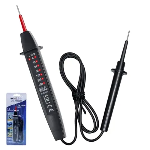 cclife probador bipolar 6-380v ac/dc led
