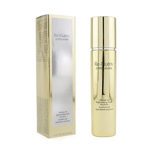 Emulsión re-Nutriv Ultimate Lift Regenerating Youth de Estee Lauder, 75 ml.