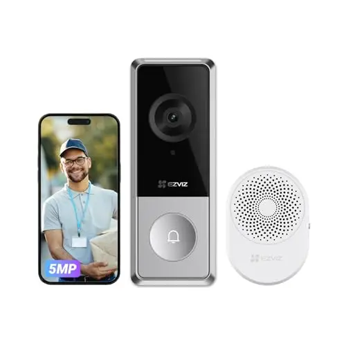 ezviz cp8 timbre cámara 5mp