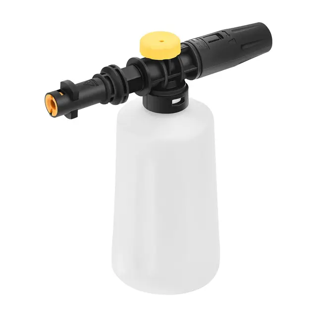 700ml Lanza De Espuma De Nieve Para Karcher K2 K3 K4 K5 K6 K7 Lavadora A Presión, Cañón De Espuma Dispensador con Boquilla Ajustable, Bueno para Limpiar el Coche