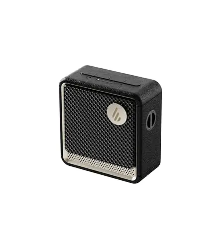 Edifier Altavoz Bluetooth ES20: Potente Sonido de 360°, Bluetooth 5.4, iluminación Ambiental RGB, batería de hasta 15 Horas, Resistencia al Agua IP67, aplicación ConneX, emparejamiento Dual