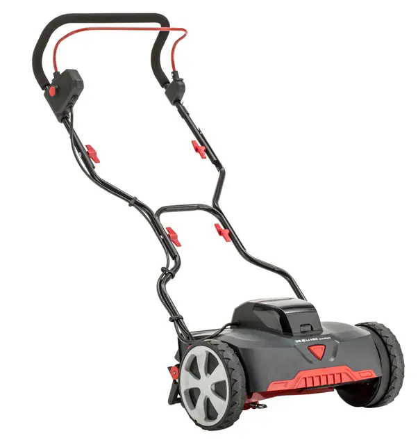 AL-KO Cortacésped helicoidal inalámbrico Razor Cut 38.6 Li HM Comfort, Ancho de Corte 38 cm, tecnología de Corte sin Contacto, para Superficies comprendidas Entre 50 y 150 m², batería y Cargador no