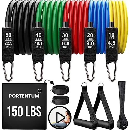 portentum 12x kit gomas elásticas