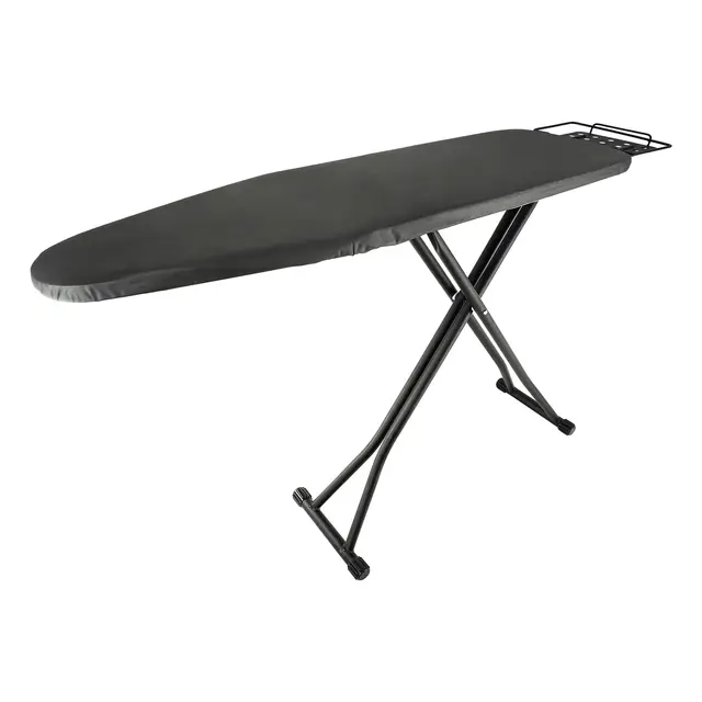 Planchar Plegable Tabla,Altura Ajustable 65-95 cm,tamaño 110 x 34 cm, Adecuada para la mayoría de Estaciones de Planchado de Vapor,Resistente Fácil Almacenaje.